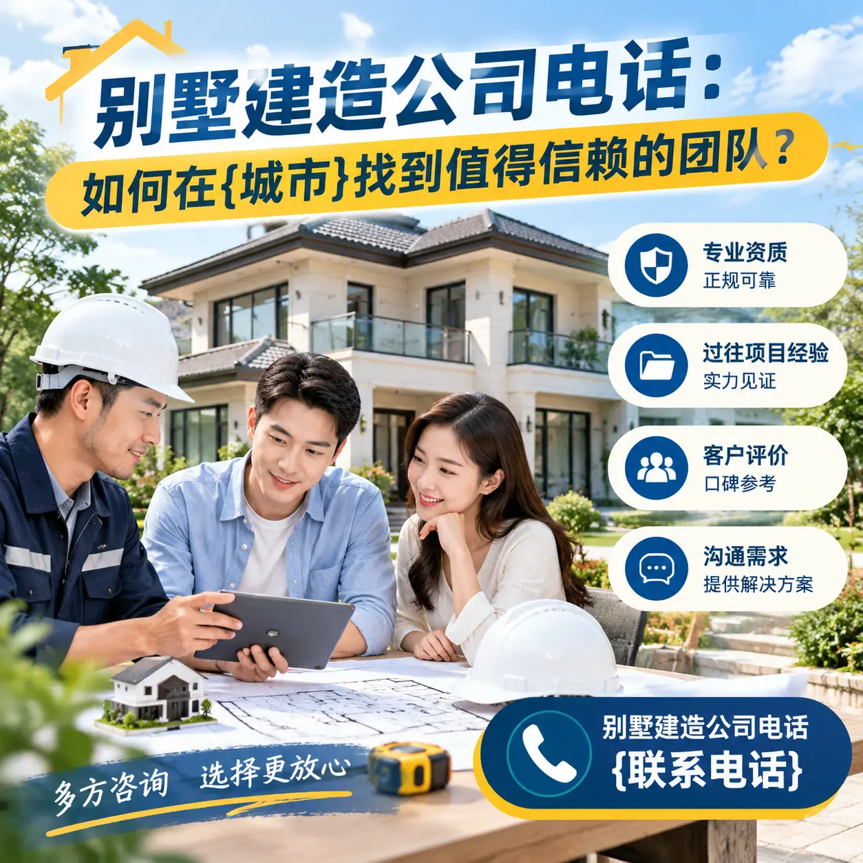 别墅建造公司电话:如何在天柱找到值得信赖的团队?