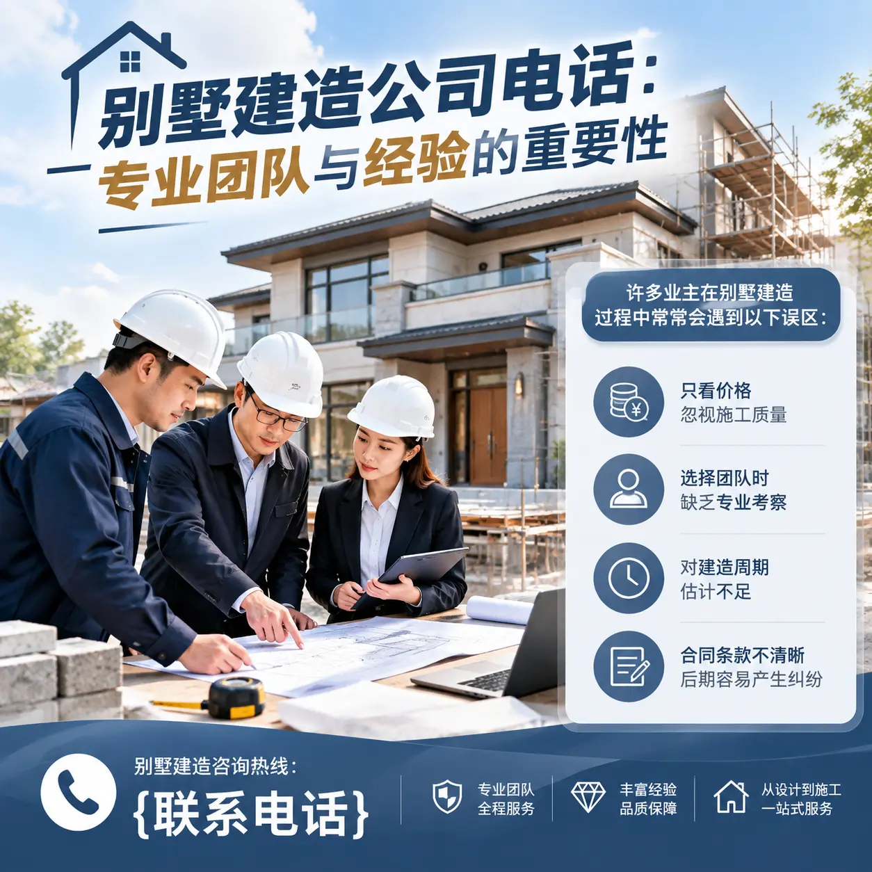 天柱别墅建造公司电话：专业团队与经验的重要性