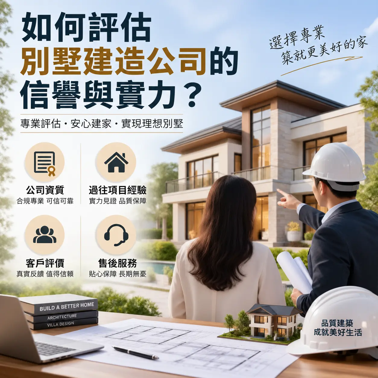 如何评估 天柱 别墅建造公司的信誉与实力?