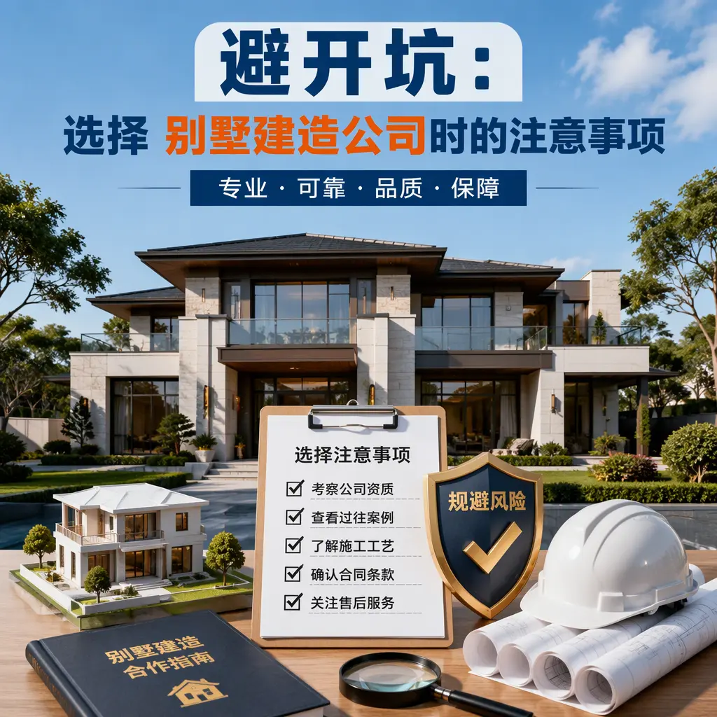 避开坑：选择 天柱 别墅建造公司时的注意事项
