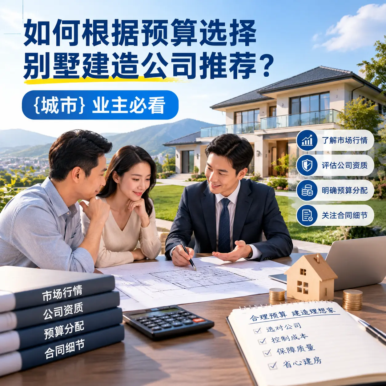 如何根据预算选择别墅建造公司推荐？ 天柱 业主必看