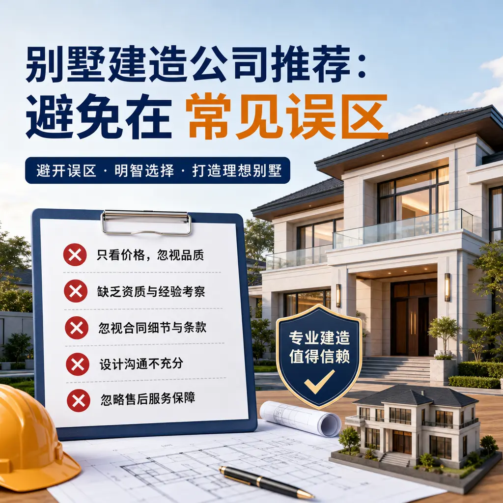 别墅建造公司推荐：避免在 天柱 的常见误区